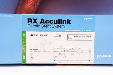 Abbott 1011341-20 RX Acculink Carotid Stnt System 9.0mm x 20mm x 132cm (x)